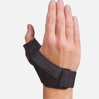 Med Spec Tee Pee Thumb Protector Black Medium